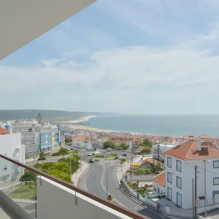 Rooftop Sea View With Private Swimming Pool Apartment Nazare Exterior photo